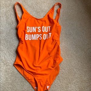 Maternity bathing suit